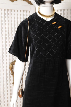 Vestido anos 70 P/M - comprar online