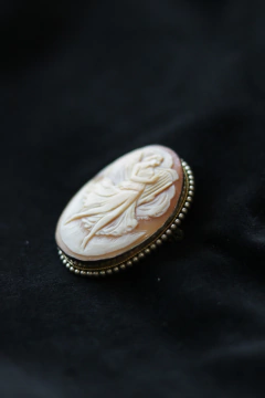 Broche/pingente camafeu - comprar online