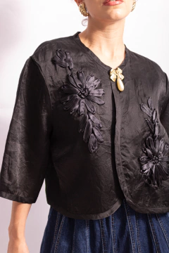 Casaqueto vintage de organza M - comprar online