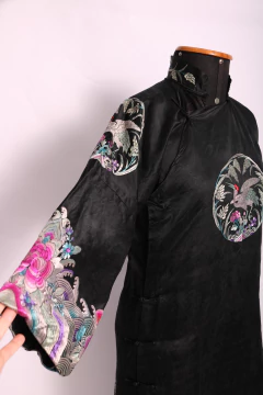 Veste japonesa anos 40 de seda bordado P - comprar online