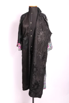 Imagem do Veste japonesa anos 40 de seda bordado P