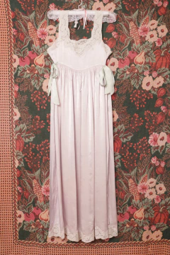 Imagem do Slip dress vintage de seda P/M