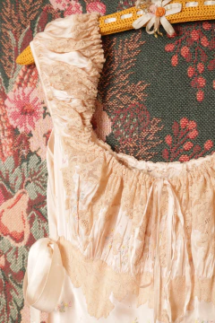 Slip dress vintage de seda P/M na internet