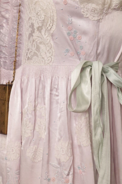 Imagem do Slip dress vintage de seda P/M