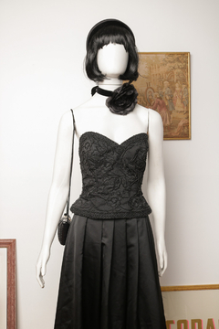Top vintage bordado P/M - comprar online