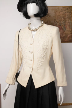 Blazer bordado anos 80 P/M - comprar online