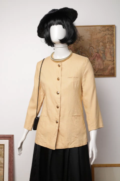 Blazer anos 80 100% linho P na internet