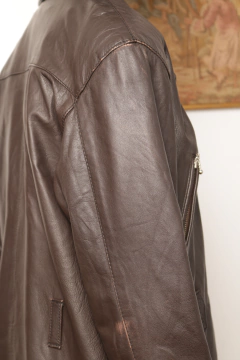 Jaqueta vintage couro P/M