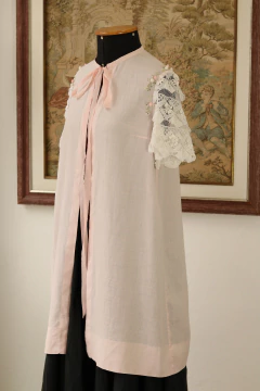 Sobreposição vintage de linho P/M - comprar online