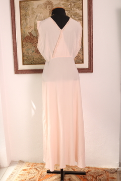 Imagem do Slip dress de seda anos 60