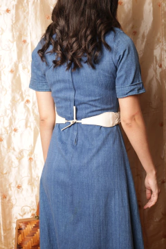 Vestido vintage anos 70 P - comprar online