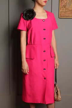 Vestido vintage anos 80 P/M