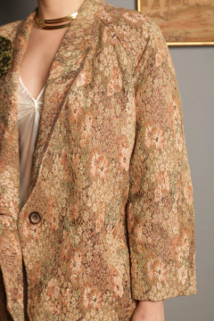 Jaqueta vintage de tapeçaria M/G - loja online