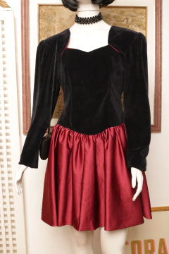 Vestido anos 80 divino P