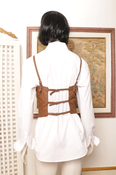 Imagem do Top vintage de couro P/M