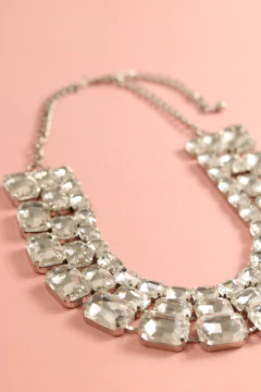 Colar Chocker triplo glam - loja online