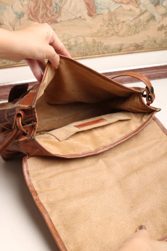 Bolsa vintage de couro na internet