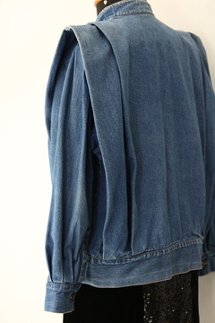Jaqueta jeans anos 80 P/M - loja online