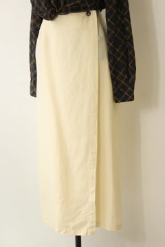 Saia vintage de linho M