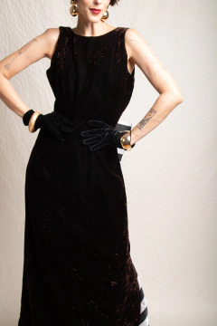 Vestido vintage lação P na internet