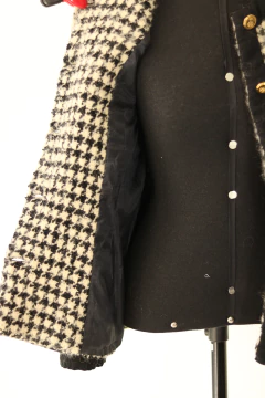 Casaqueto vintage de lã P - comprar online
