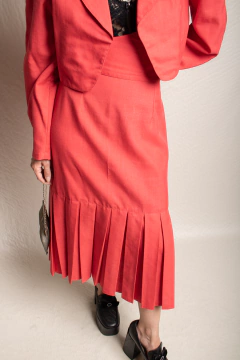 Imagem do Saia anos 80 de linho P