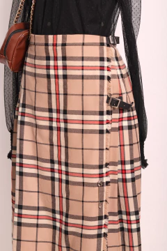 Saia kilt de lã - Antonieta Brechó