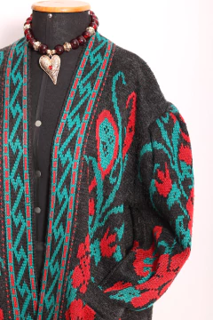 Cardigã vintage M na internet