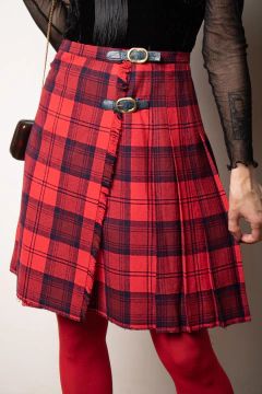 Saia vintage de lã P - comprar online