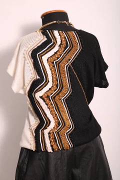 Blusa de linha anos 80 P - loja online