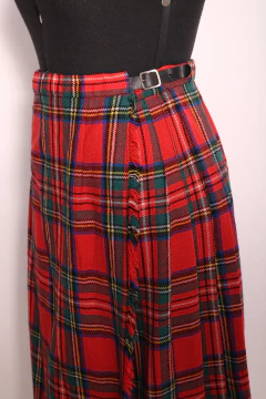 Saia kilt escocesa de lã P - comprar online