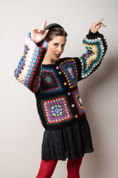 Casaqueto de lã vintage P/M