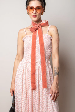 Vestido vintage longo P na internet