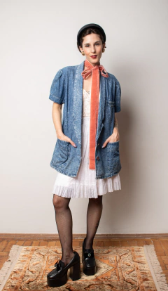 Blusa vintage anos 80 P/M na internet