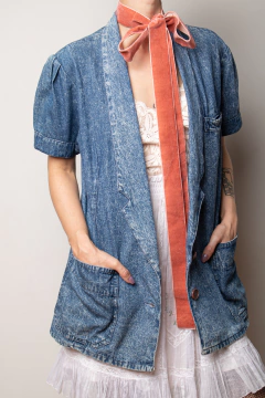 Blusa vintage anos 80 P/M - comprar online