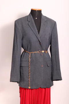 Blazer de seda e lã M/G na internet