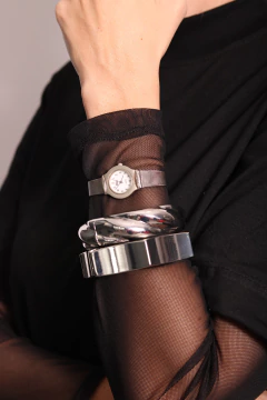 Bracelete Cúspide Prateado