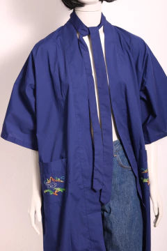 Robe/sobreposição bordado