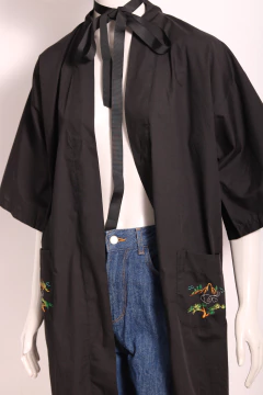 Robe/sobreposição bordado