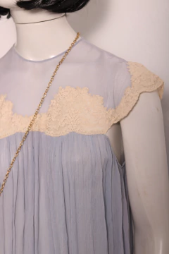 Slip dress anos 60 P - Antonieta Brechó