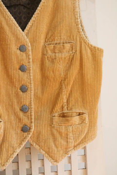 Colete vintage veludo P/M na internet