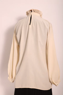 Camisa vintage de seda P/M - comprar online