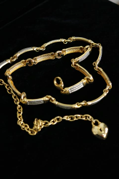 Cinto vintage de metal