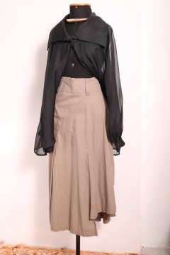 Saia Animale de linho PP - comprar online