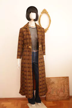 Sobreposição anos 70 de lã P - loja online