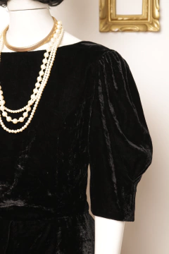 Vestido de veludo M - loja online