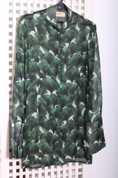 Camisa seda pura P - loja online