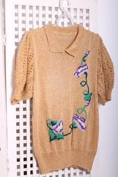 Blusa vintage de tricô M