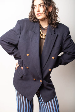 Blazer vintage lã M - loja online