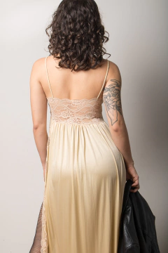 Slip dress vintage P - Antonieta Brechó